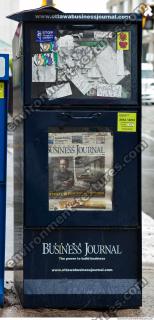 Photo Texture of Newspaper Vending Machine 0004